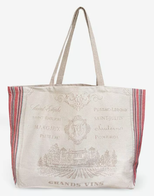 Eco shoulder bag woven Jacquard (Grand vin)